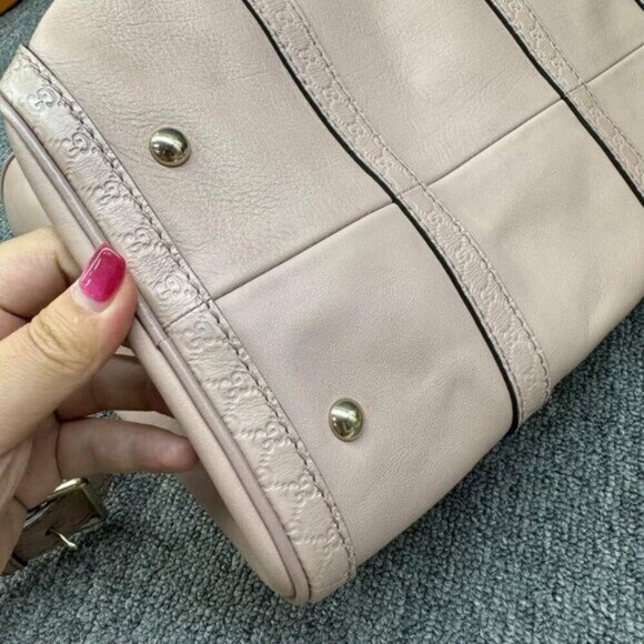 GUCCI Boston Leather Satchel 300-080824 - Picture 7 of 14